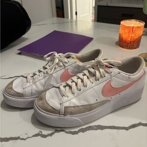 Nike pink blazers
